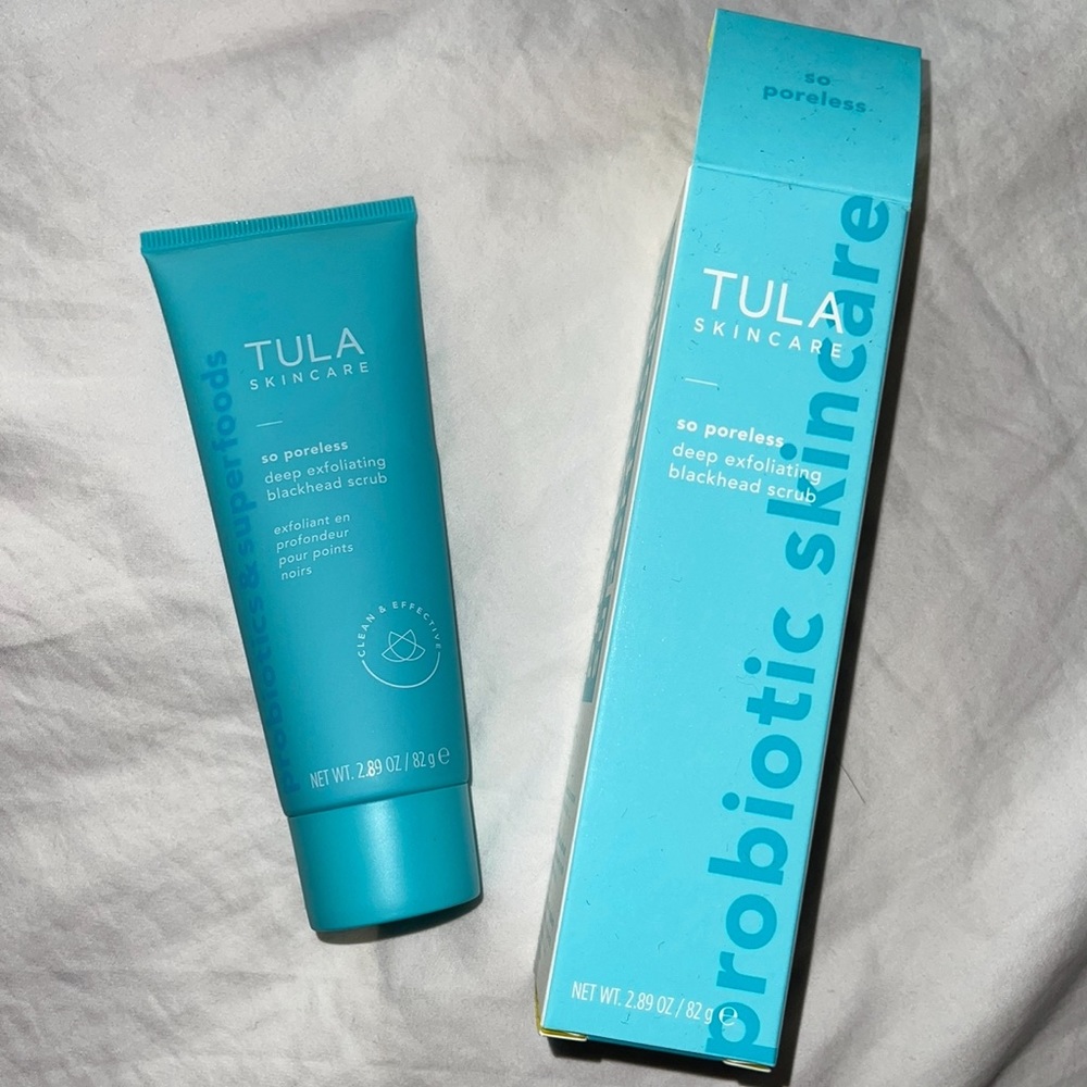 NWT Tula Skincare So Poreless Deep Exfoliating Blackhead Scrub